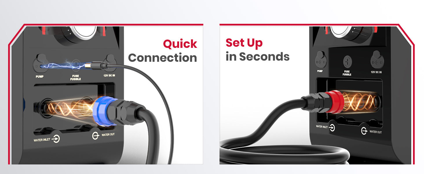 Calentador de agua portátil GaslandChef G3 Pro 20.000 BTU GoShower 3