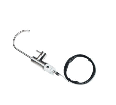 Acuva ArrowMax 1.2 UV-LED Water Purifier Smart Faucet for cabins, RVs, boats, available at Cabin Depot, energy-efficient 12V.