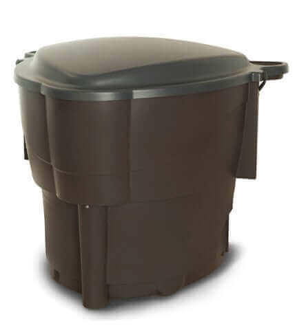Biolan Populett Extra Bin for composting toilet from Cabin Depot, ideal for high-use areas like campgrounds, odorless and hygienic.