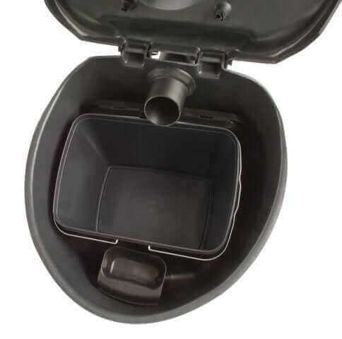 Biolan Simplett Urine-Separating Toilet Interior - Cabin Depot Eco-Friendly Solution