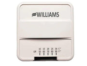 Williams Heater Wall Thermostat available at Cabin Depot, ideal for heater installation.