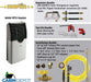 Martin 8000 BTU Propane Heater and Accessories for Off-Grid Use at The Cabin Depot