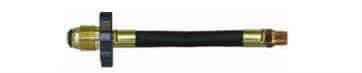 Martin 24-Inch Pigtail Hose with POL Handwheel, 1/4 Inch MPT for 100lb Propane Tanks, available at Cabin Depot