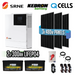 SRNE 3000 Watt 24V / 120V / Kedron 7.2KWH LifePo Solar Kit - Solar Energy Kits by Cabin Energy