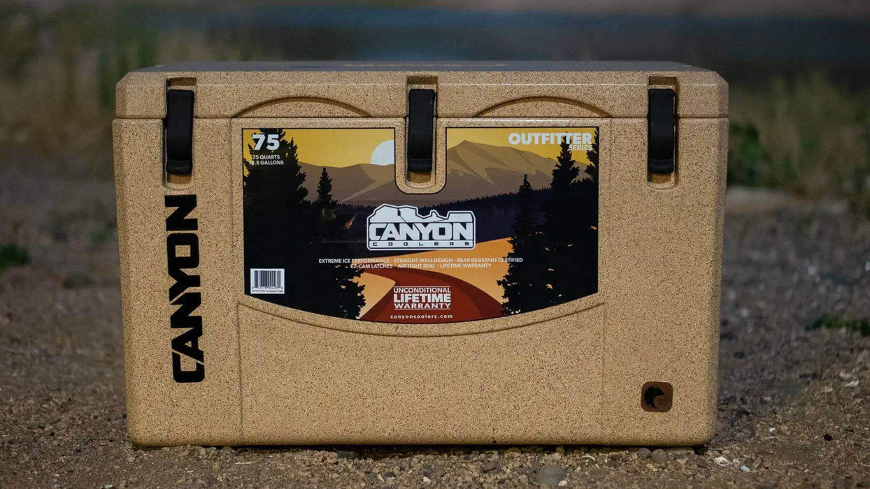 Canyon Coolers 75QT (71L) Outfitter Cooler - Sandstone - by Canyon Coolers