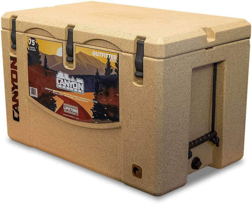 Canyon Coolers 75QT (71L) Outfitter Cooler - Sandstone - by Canyon Coolers