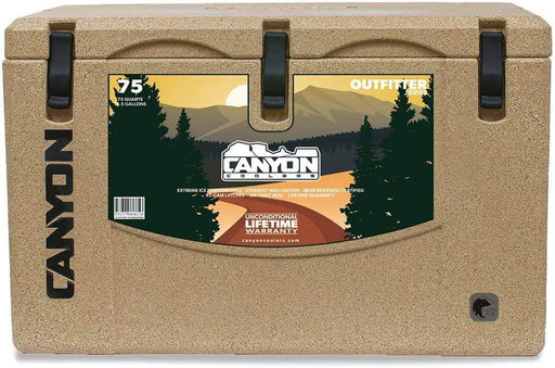 Canyon Coolers 75QT (71L) Outfitter Cooler - Sandstone - by Canyon Coolers