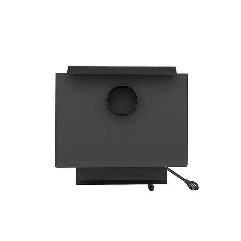 Century FW2800 Wood Stove top view, available at Cabin Depot, features stainless steel heat protector for durability and non-catalytic system.