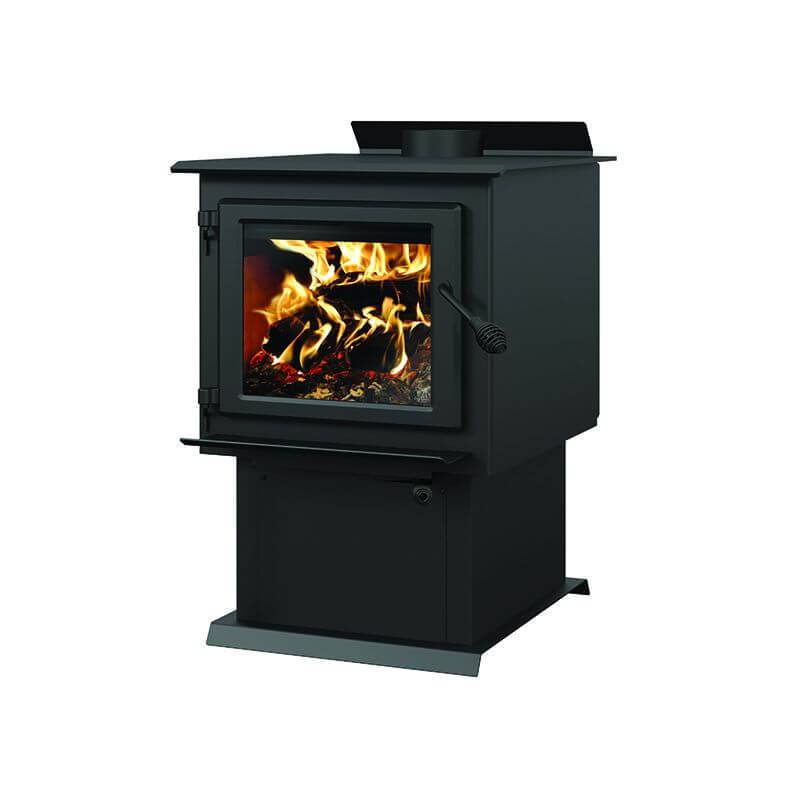 Century FW3200 Wood Stove with Fire, 2020 EPA Certified, Cabin Depot Exclusive, High-Efficiency, Free Shipping
