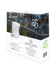 Cinderella 500 Pcs Travel Bowl Liners - 5 Pack