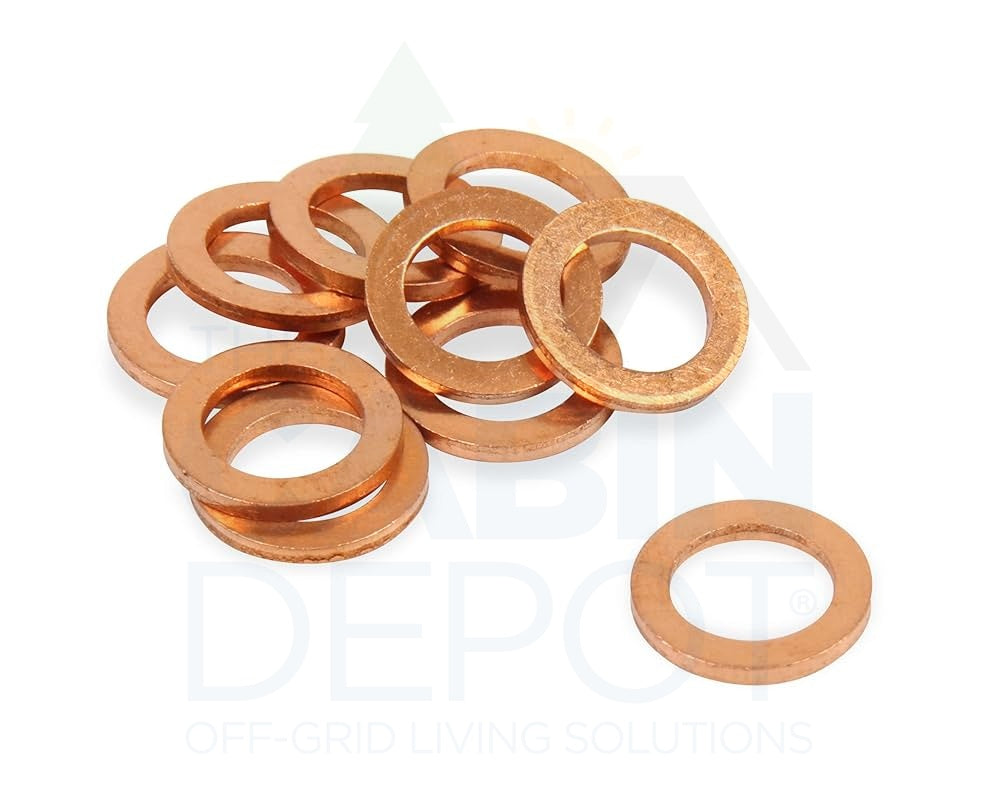 Arandela de cobre Cenicienta (M10)