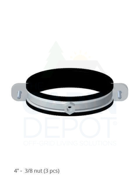 Cinderella® - Conducto de humos con certificación 636 y kit de montaje en pared