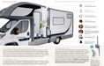 Installation of Cinderella incineration toilet in a recreational vehicle showcasing setup and features.