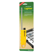 Coghlans Piezo Camp Stove Lighter, ideal for stoves, watertight design, available at Cabin Depot, 11-inch total length.