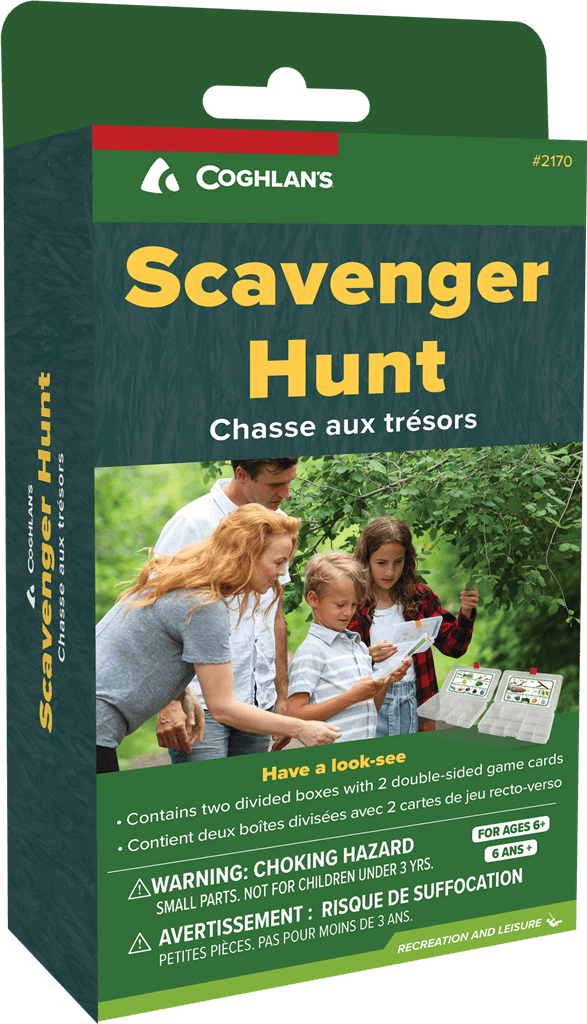 Coghlans Scavenger Hunt Box with Game Cards and Treasure Boxes, Available at Cabin Depot