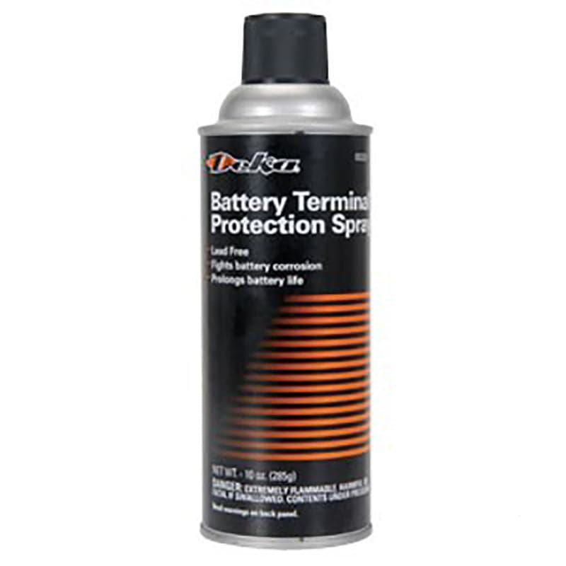 Deka Battery Terminal Protection Spray 10 oz - Prevents corrosion for longer battery life. Available at Cabin Depot.