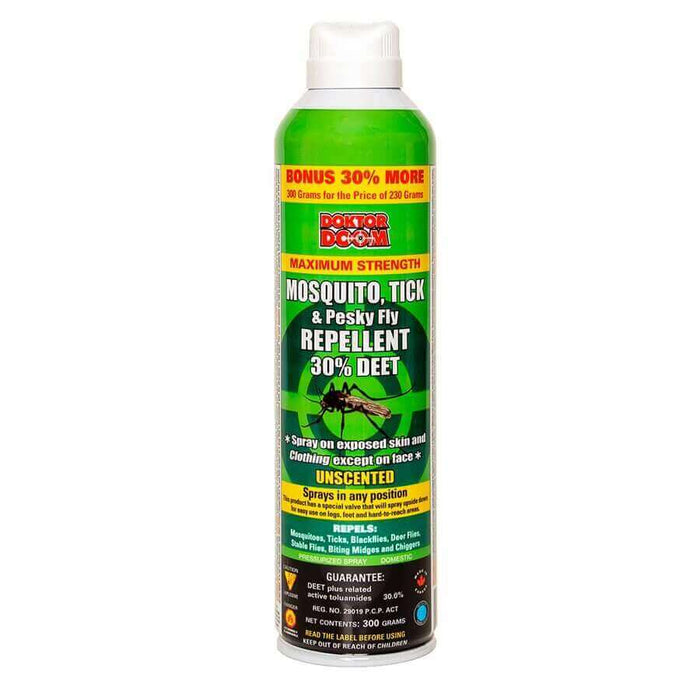 Doktor Doom 300g Maximum Strength Mosquito And Tick Repellant - Household Insect Repellents by Doktor Doom