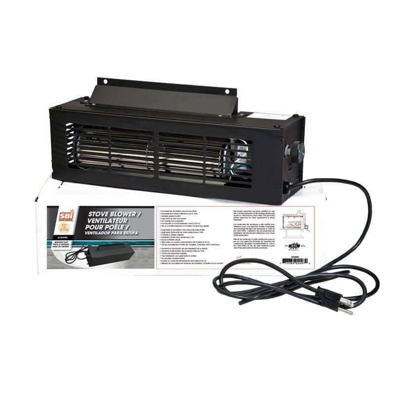SBI 130 CFM Variable Speed Control Blower for wood stove, available at Cabin Depot with free shipping