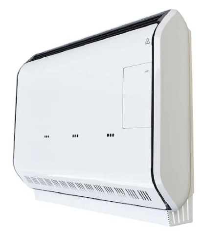 Drolet 13,750 BTU Direct Vent Heater DV45 from Cabin Depot, versatile propane and natural gas wall heater, power-free operation.