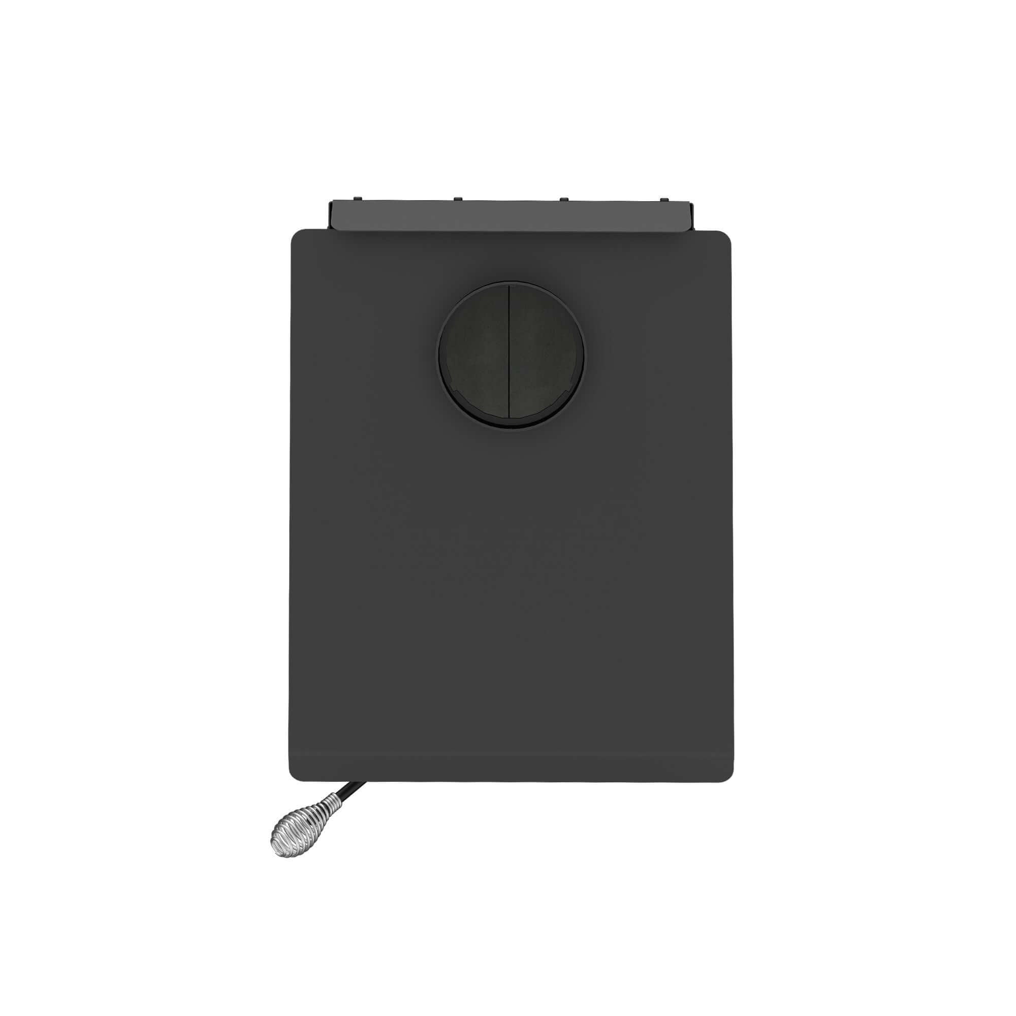 Top view of Drolet Escape 1200 Wood Stove, efficient heating for up to 1,200SF. Available at Cabin Depot with free shipping.