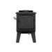 Drolet Fox Wood Stove with Cast Iron Door Featuring Fox Design