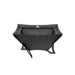 Drolet Nordet Fire Pit with angled side panels and ventilation holes for outdoor use