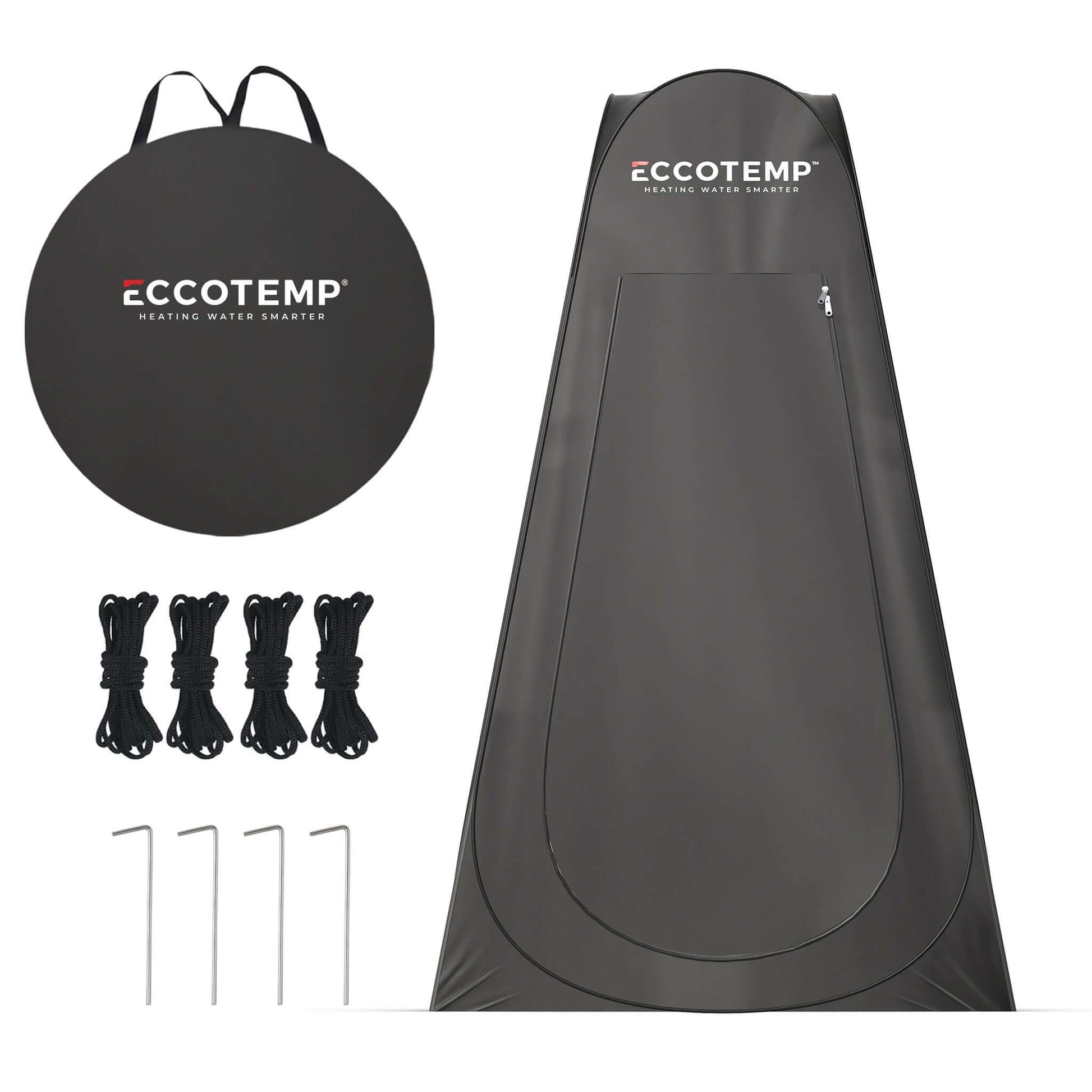 Eccotemp Ecco Tent set with accessories, ideal for camping and outdoor activities. Available at Cabin Depot. Versatile outdoor shelter.