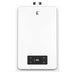 Eccotemp 6.0 GPM Natural Gas Indoor Tankless Water Heater - Builder Series with digital display panel.