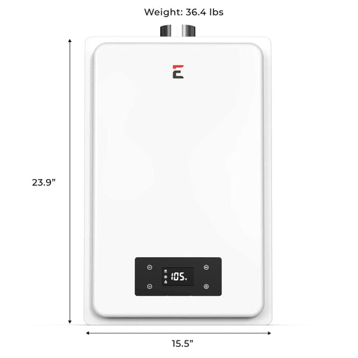 Eccotemp 6.0 GPM Natural Gas Indoor Tankless Water Heater - Builder Series - Water Heaters by Eccotemp