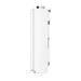 Side view of Eccotemp 6.0 GPM Natural Gas Indoor Tankless Water Heater in white, model 6GB-ING.