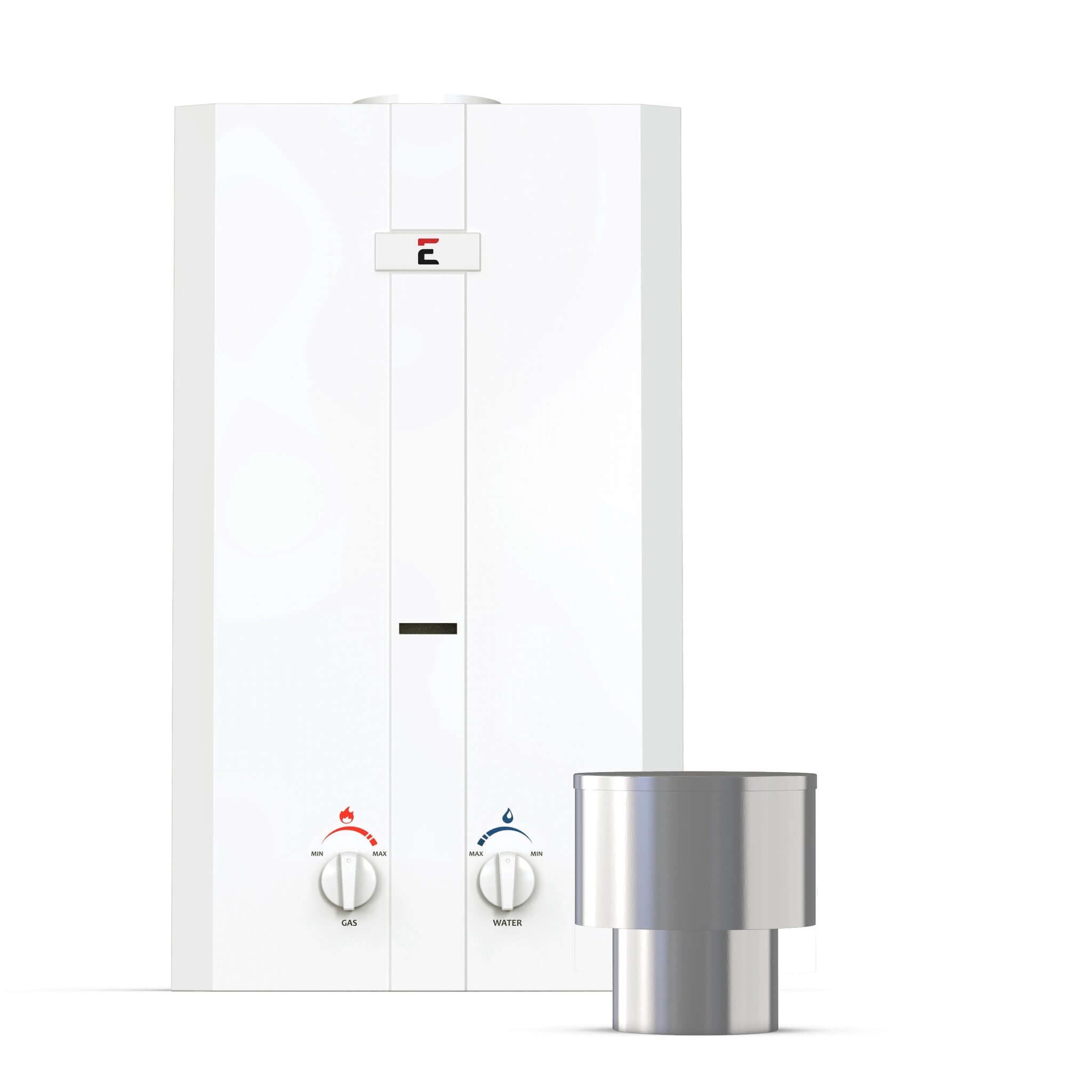 Eccotemp L10 Outdoor Tankless Water Heater with Seaflo Pump, available at Cabin Depot
