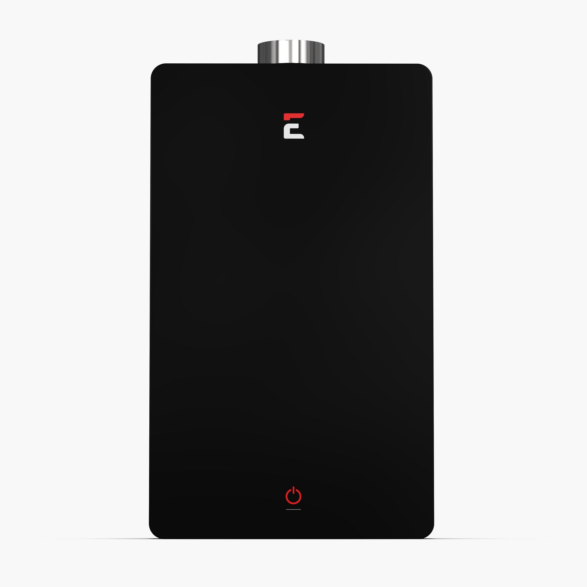 Eccotemp SmartHome 4.5 GPM Liquid Propane Tankless Water Heater, modern black design, available at Cabin Depot
