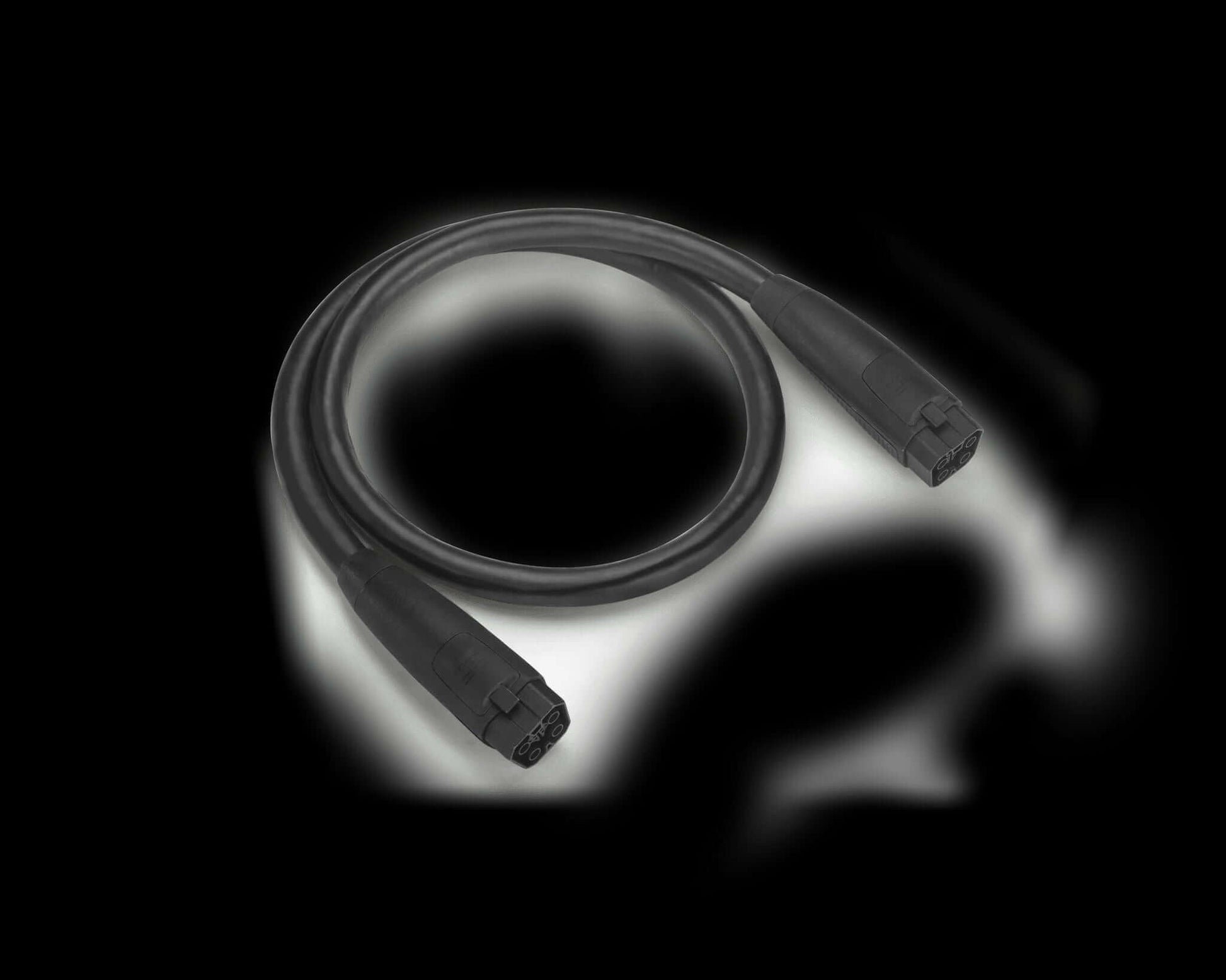 EcoFlow DELTA Pro Extra Battery Cable, 2.5ft, connects DELTA Pro to Smart Battery or Generator, available at Cabin Depot.