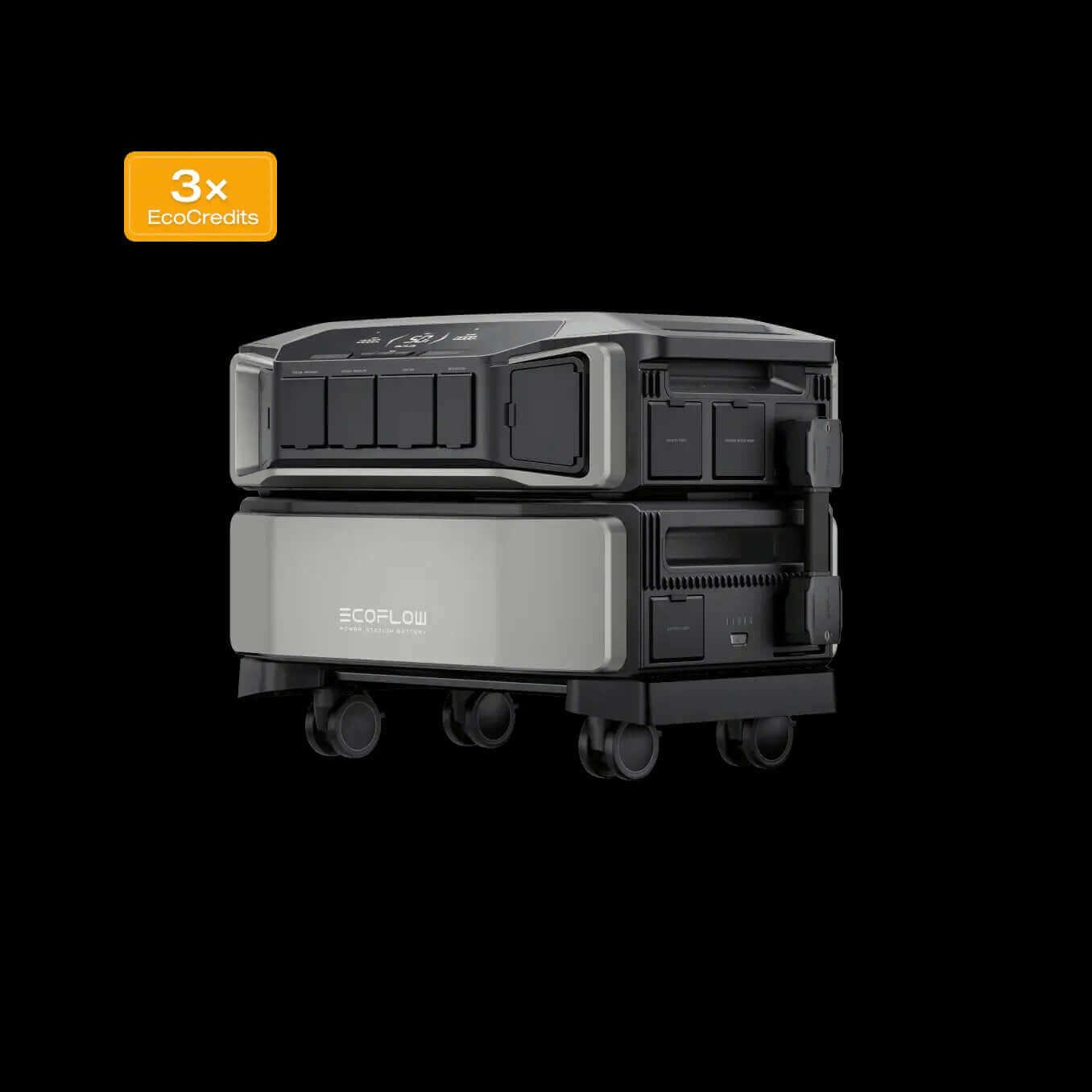 EcoFlow DELTA Pro Ultra + Battery for whole-home backup from The Cabin Depot. Includes 3x EcoCredits. Scalable to 90kWh.