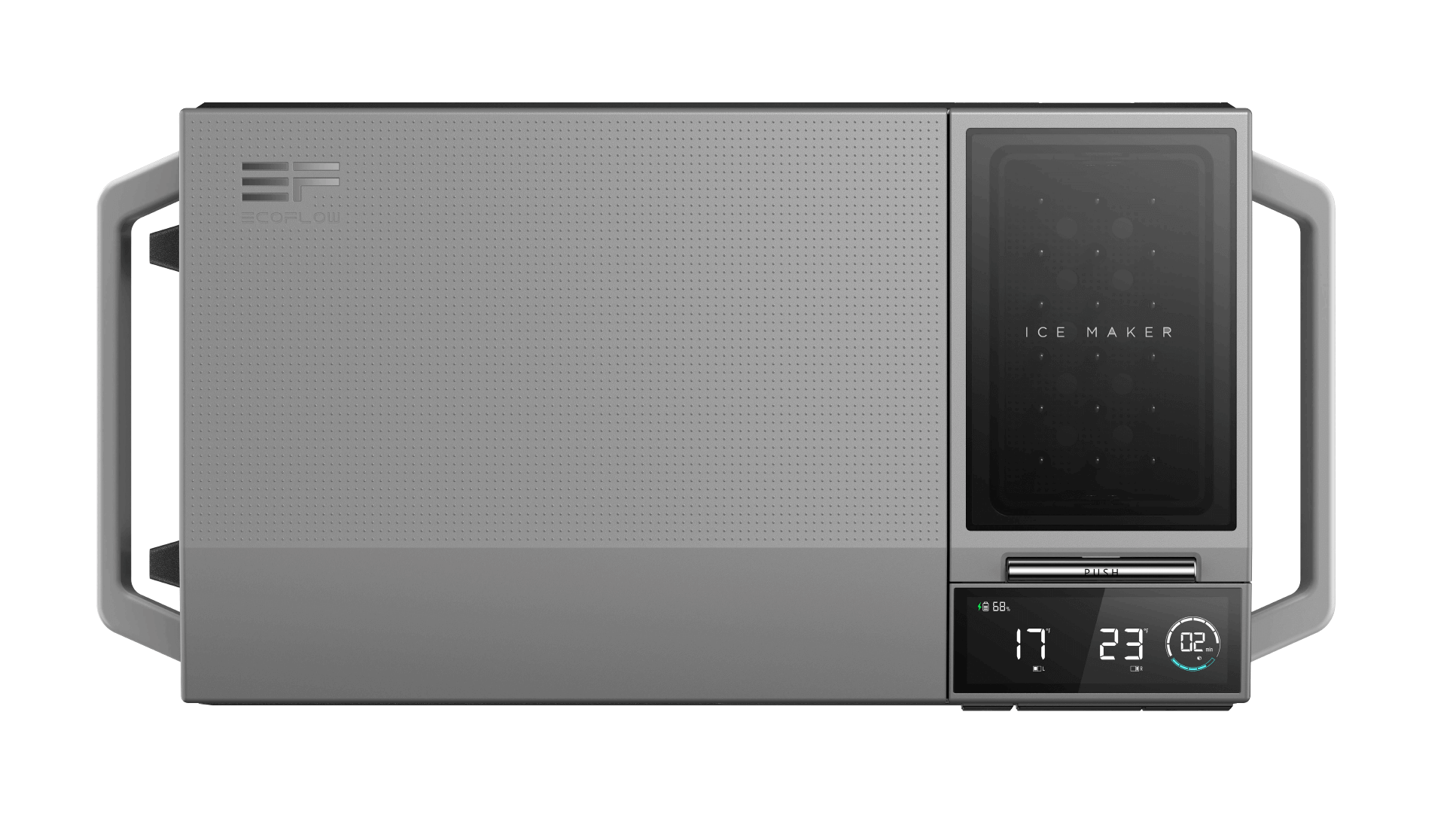 EcoFlow GLACIER 3-in-1 Portable Fridge/Freezer/Ice-Maker with 40-hour runtime from Cabin Depot