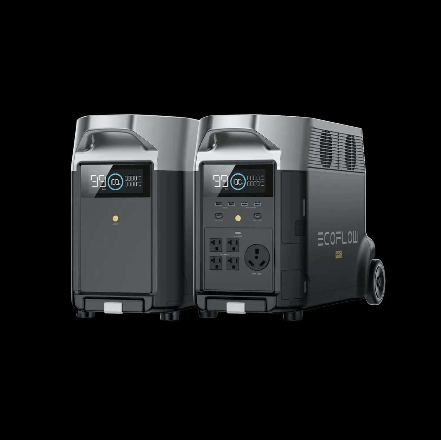 EcoFlow DELTA Pro + Extra Battery & Generator Bundle – The Cabin Depot