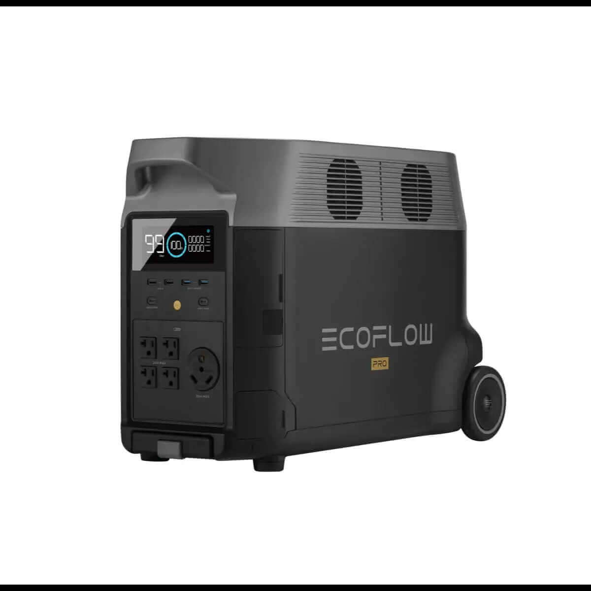 EcoFlow DELTA Pro Portable Power Station 3600W with Wheels from Cabin Depot - Reliable Energy Solution