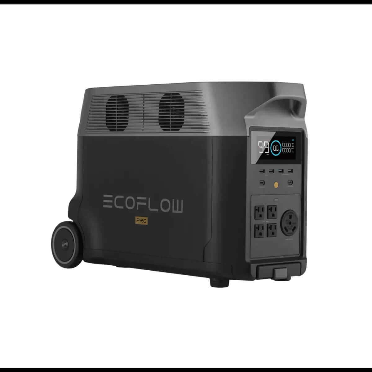 EcoFlow DELTA Pro Portable Power Station available at Cabin Depot, 3600W output, 10800Wh storage; ideal for off-grid power needs.