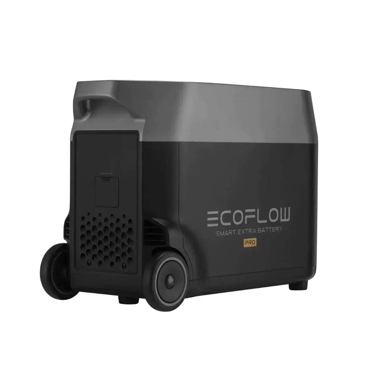 EcoFlow DELTA Pro Smart Extra Battery available at Cabin Depot, expandable capacity, free USA shipping except remote locations.