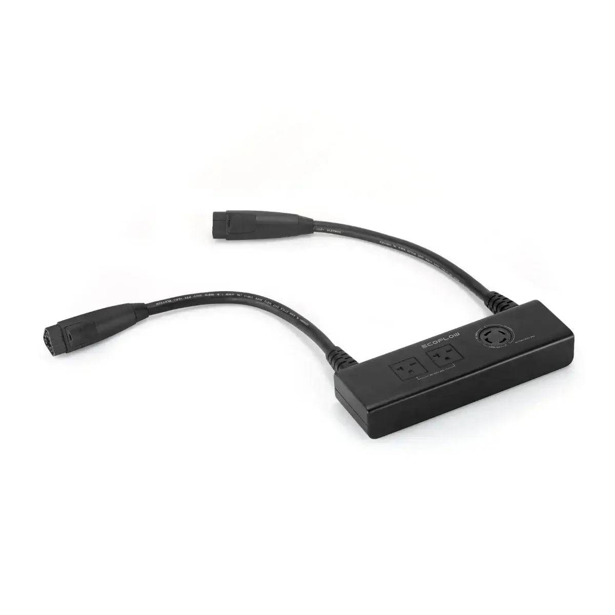 EcoFlow Double Voltage Hub for DELTA Pro at Cabin Depot, enhances off-grid energy capacity and outputs 7200W, perfect for heavy-duty appliances.