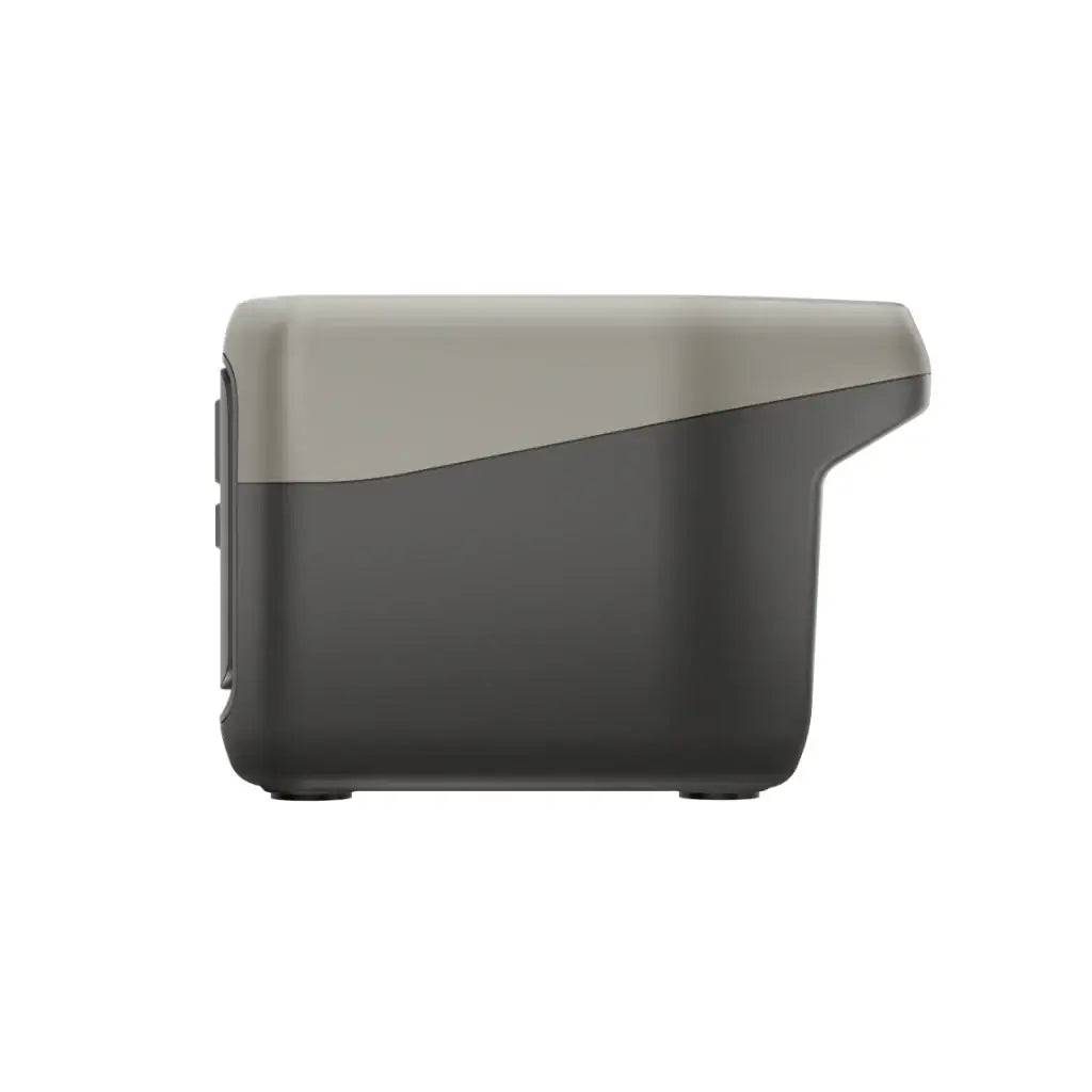 Side view of EcoFlow River 2 Portable Power Station available at Cabin Depot, featuring ultra-fast charging capability.