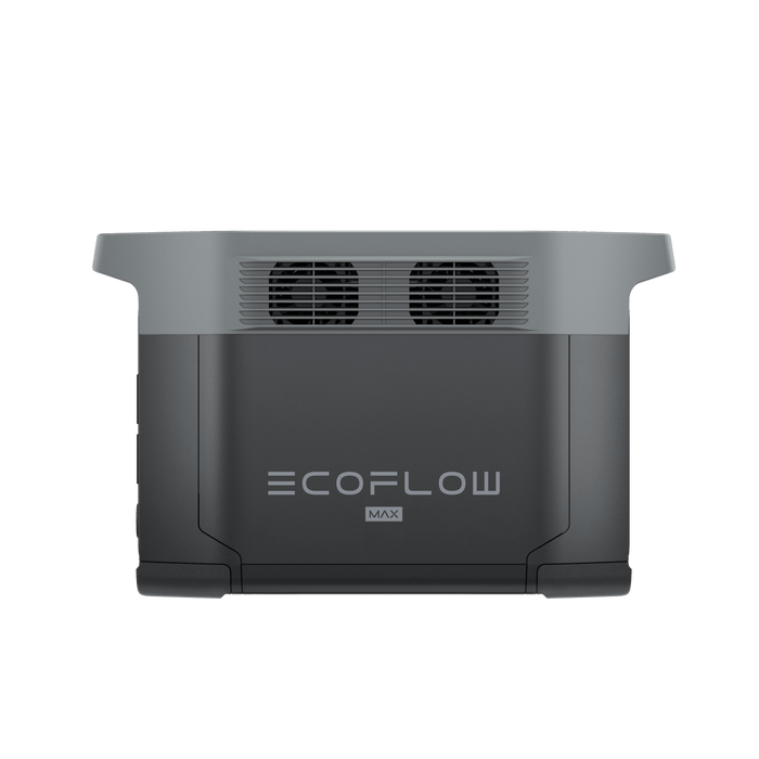 EcoFlow DELTA 2 Max Portable Power Station, lightweight 2400W LFP solar generator, fume-free, world's fastest recharge, quiet operation