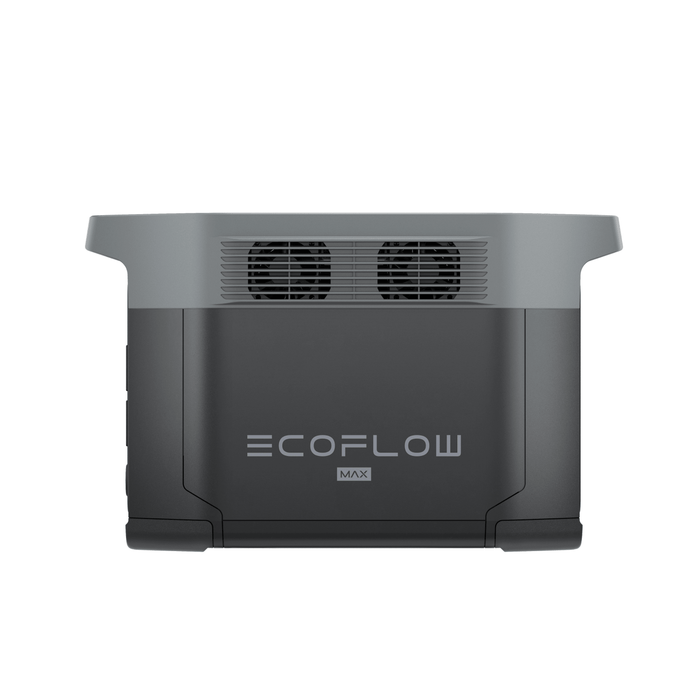 EcoFlow DELTA 2 Max Portable Power Station, fume-free, quiet, lightest 2400W solar generator, in stock with free shipping in Canada.