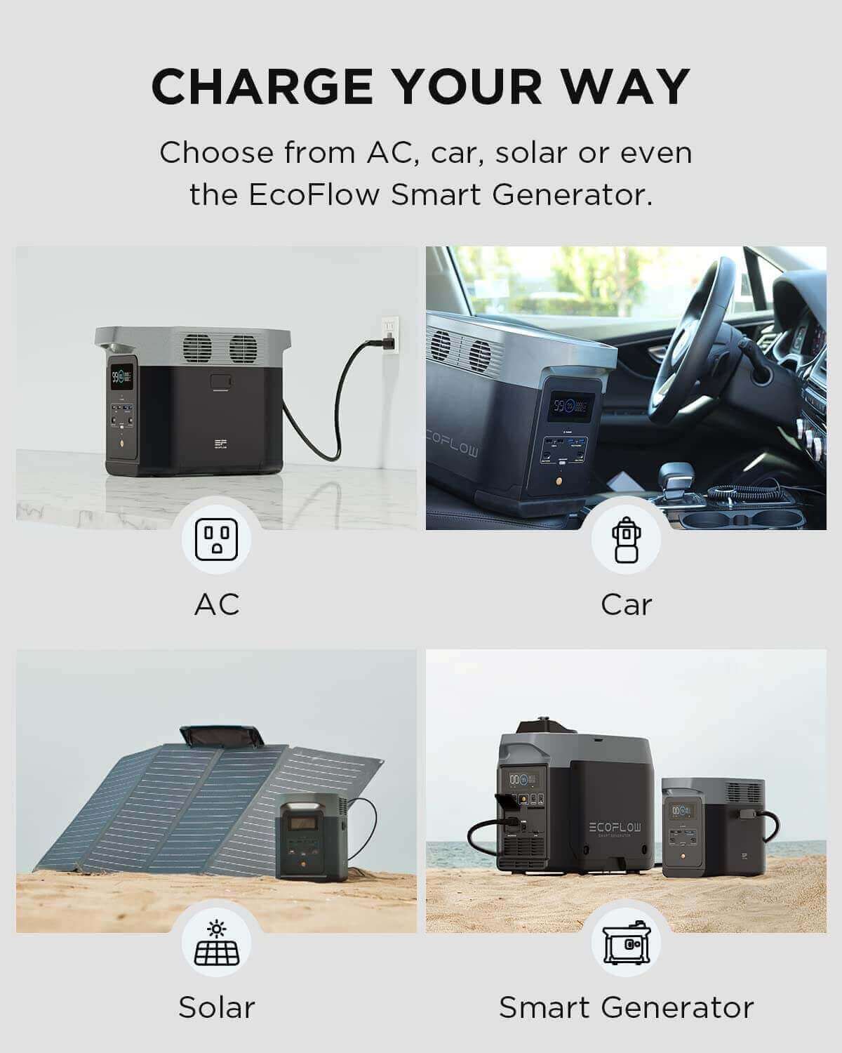 EcoFlow DELTA 2 Off-Grid Power – Cabin Depot – The Cabin Depot