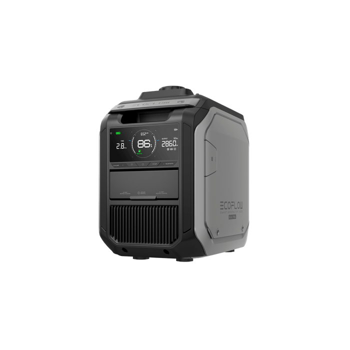 EcoFlow Smart Generator 3000 Dual Fuel Portable Home Standby Generator with Fast Charging and Reliable Backup Power.