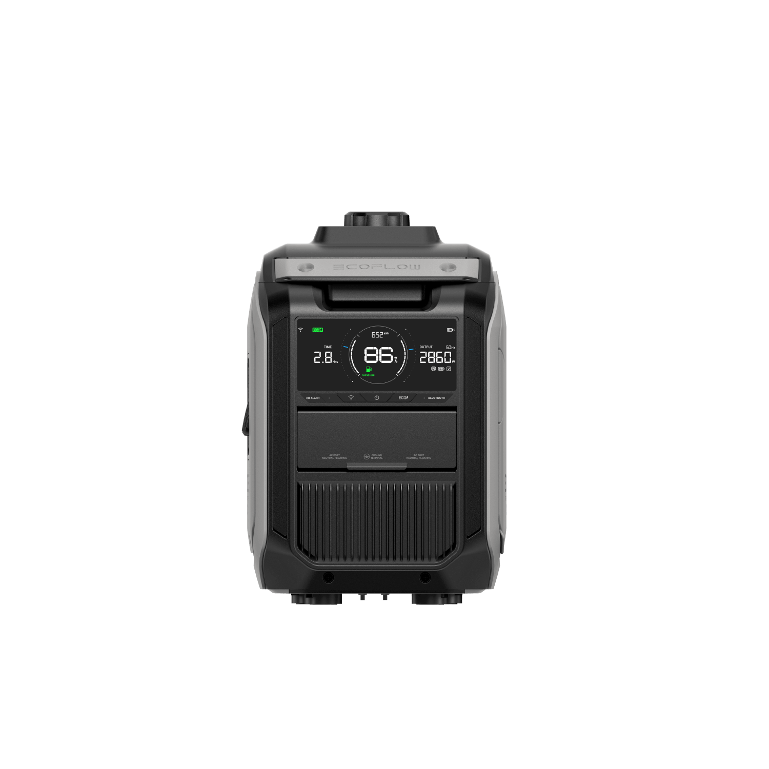 EcoFlow Smart Generator 3000 Dual Fuel by Cabin Depot, perfect portable home standby power solution with 3000W AC fast charging.