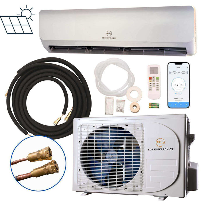 EG4 12,000 BTU Hybrid AC/DC Mini Split DIY - Air Conditioners by EG4