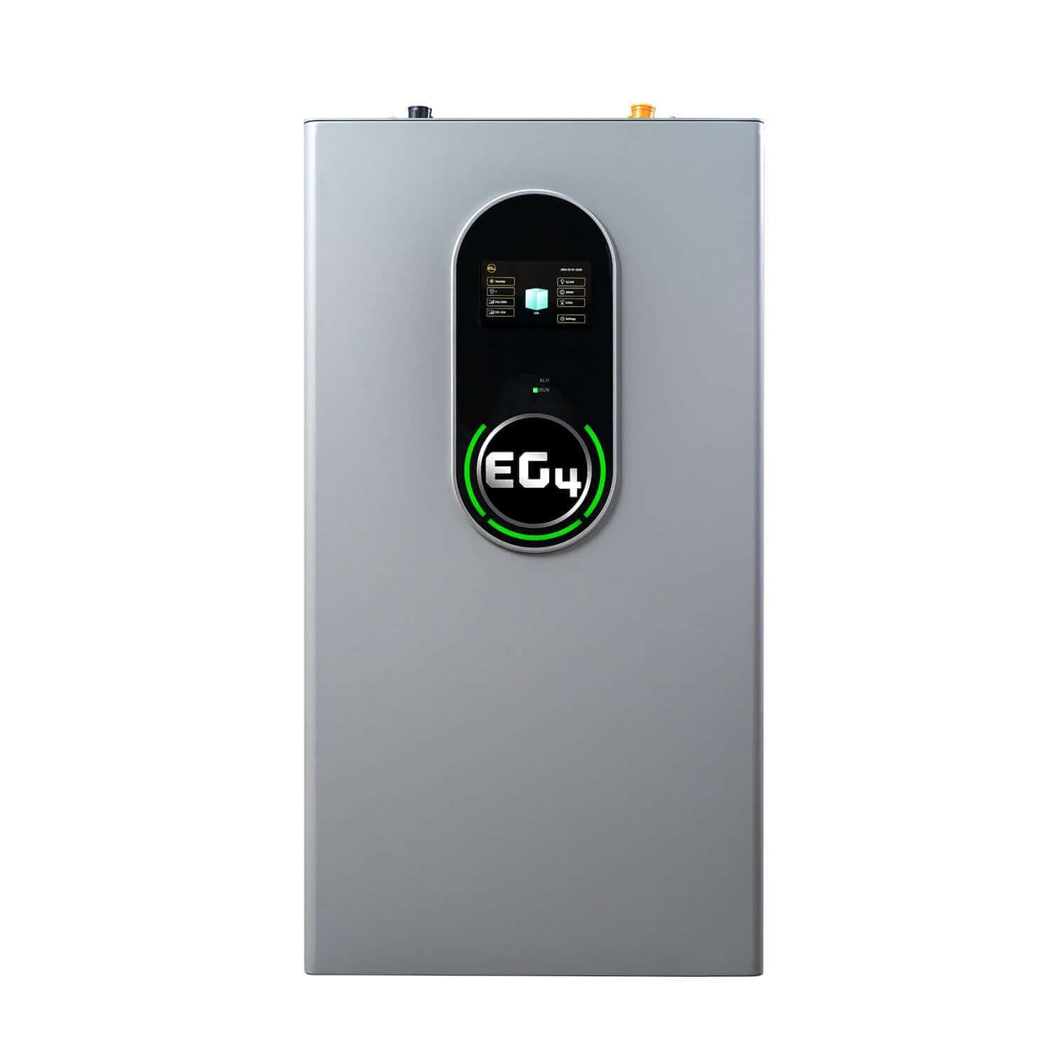 EG4 51.2V 280AH Wall Mount Indoor Battery with touchscreen, available at Cabin Depot