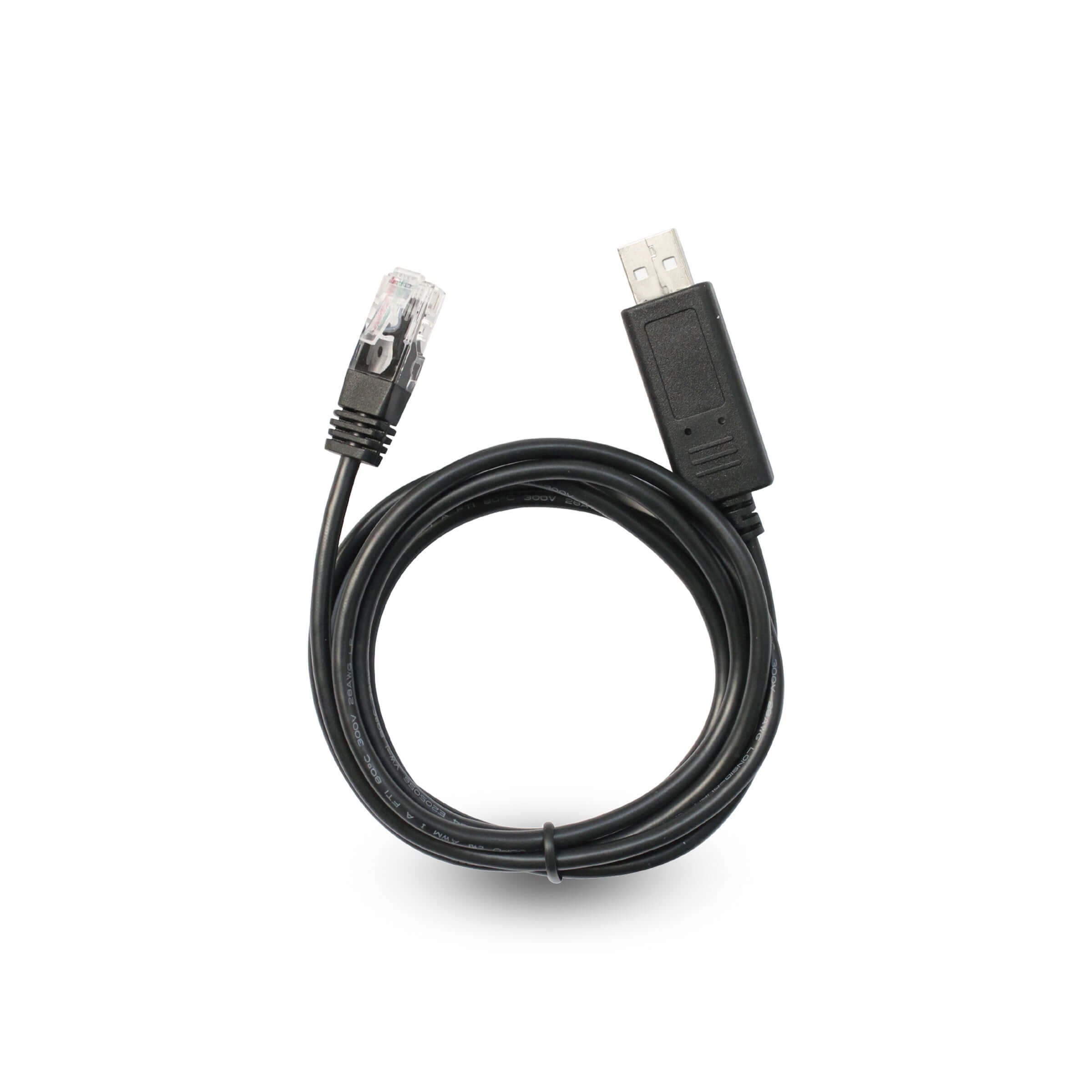EPEver PC Communication Cable CC-USB-RS485-150U with RJ45 port, 1.5m length, available at Cabin Depot.
