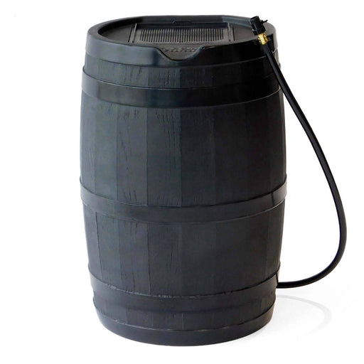 FCMP Outdoor 45Gal Rain Catcher Rain Barrel - Black - Uncategorized by FCMP Outdoor